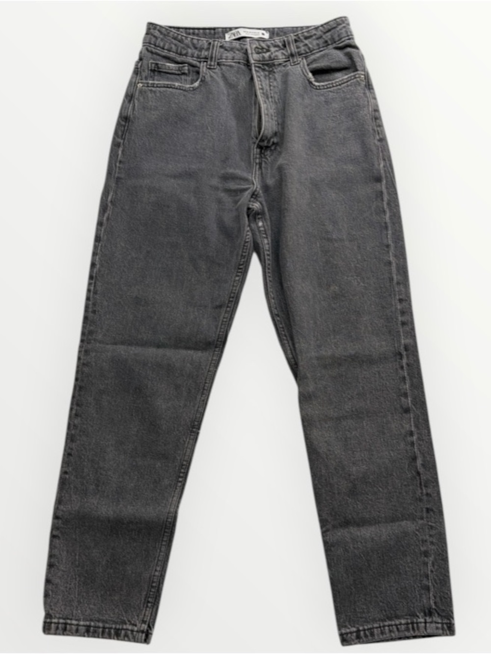 Zara Women Dark Gray Jeans